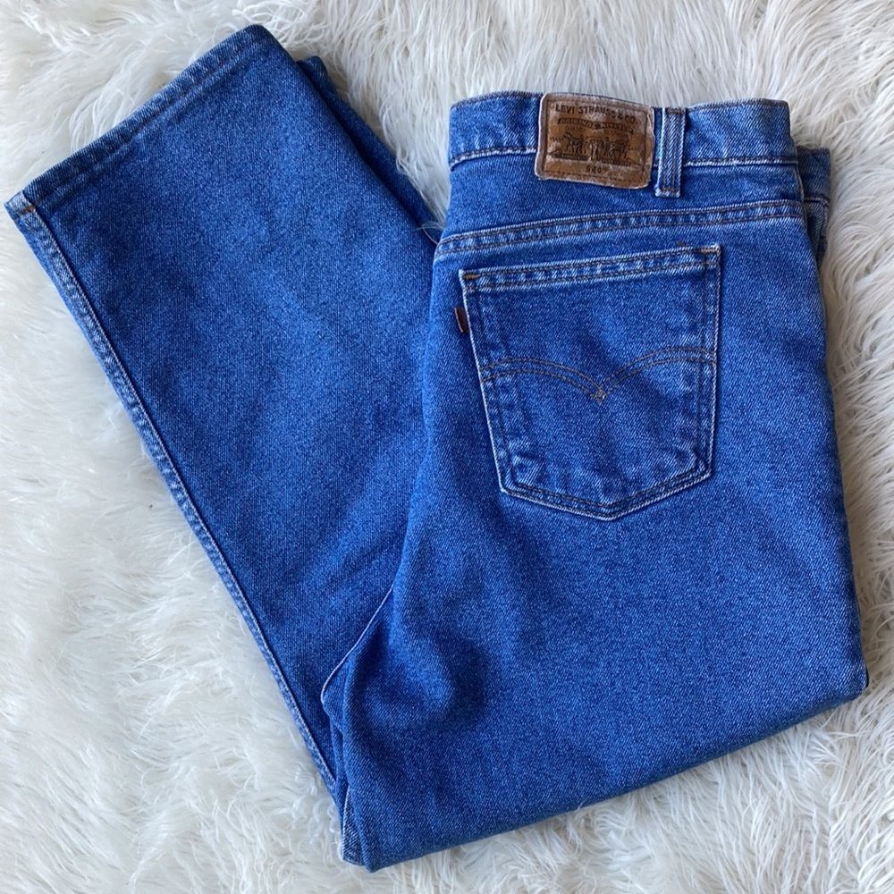 Vintage Mens Levi’s 540 Brown Tab Jeans Size 40 Made USA 90’s